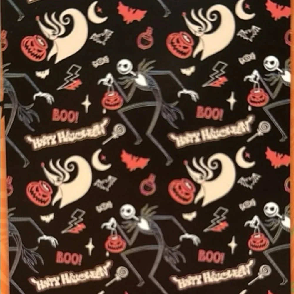 New Disney Nightmare Before Christmas Halloween Throw Blanket
